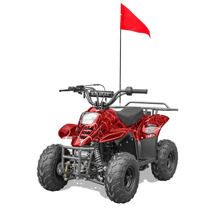 Recalled Rex110 ATV - Spider Red